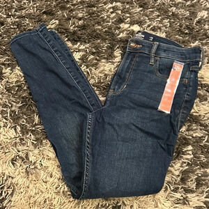 Blue Hollister Skinny Jeans